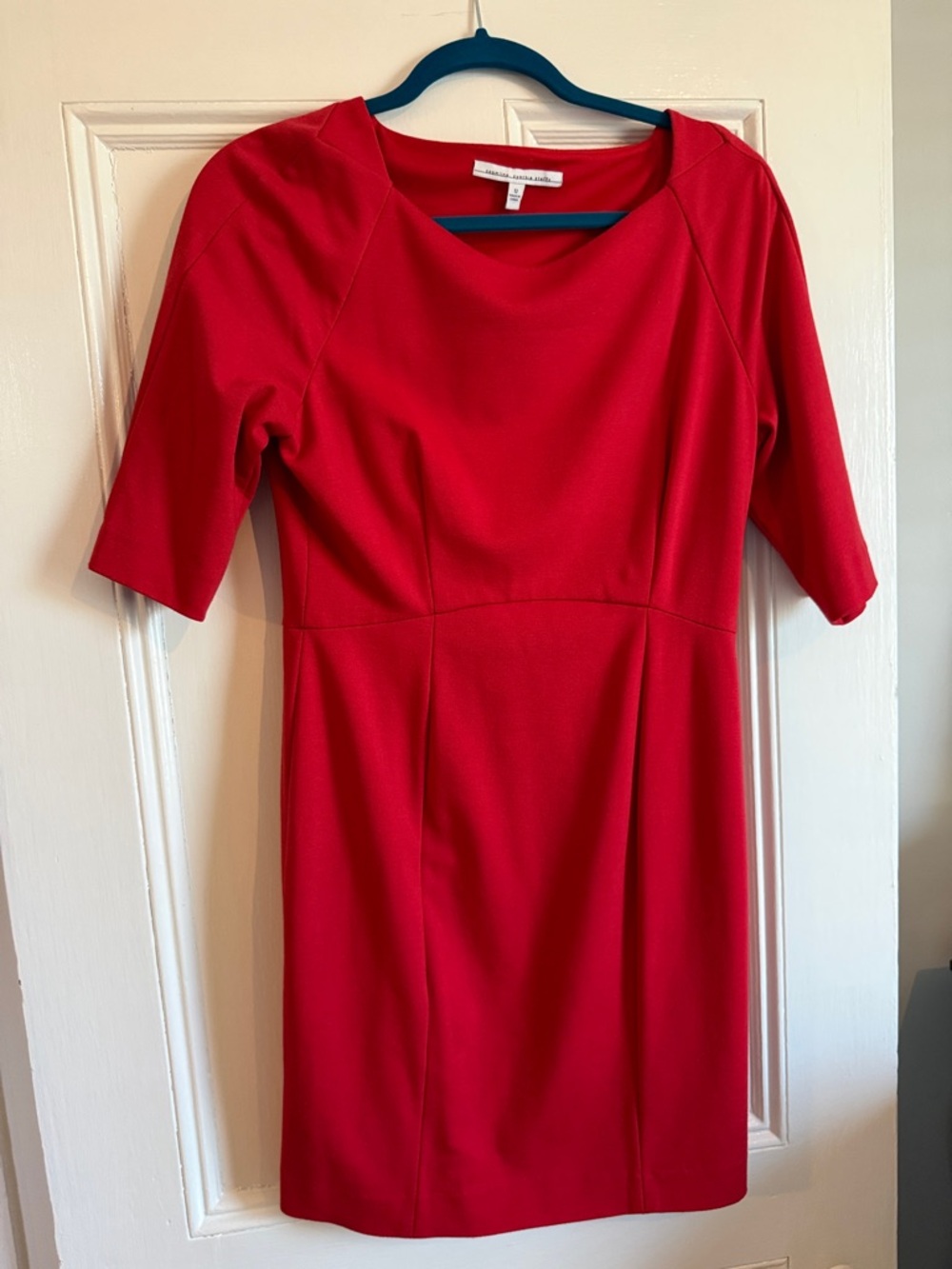Cynthia Steffe Red Sheath Dress size 12